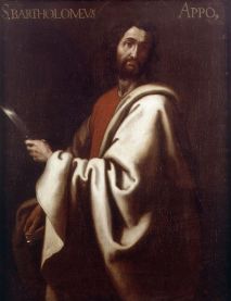 Saint Bartholomew the Apostle San Bartolomé By Gregorio Bausá (1590-1656
