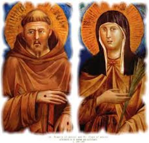 ST CLARE AND ST FRANCIS