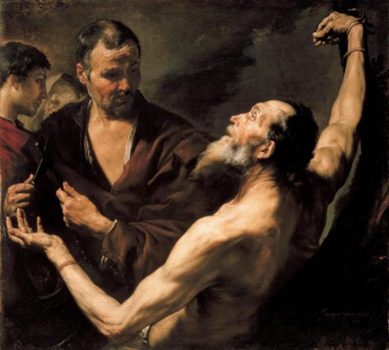 The Martyrdom of Saint Bartholomew (Jusepe de Ribera, 1634