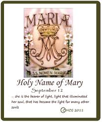 holy name of mary
