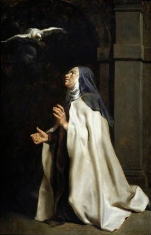 Teresa of Avila's Vision of the Dove- Rubens