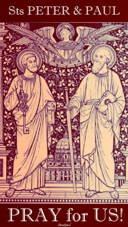 sts peter and paul - pray for us.2