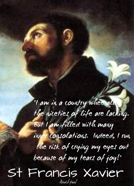 I am in a country - st francis xavier - 3 dec 2016
