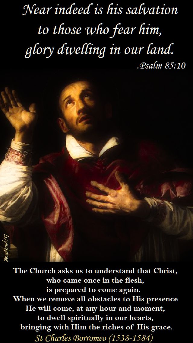 the church asks us to understand - st charles borromeo - 16 dec 2017