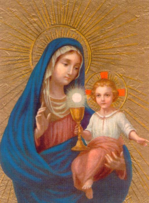 our lady of the blessed sacrament - 13 may feast day