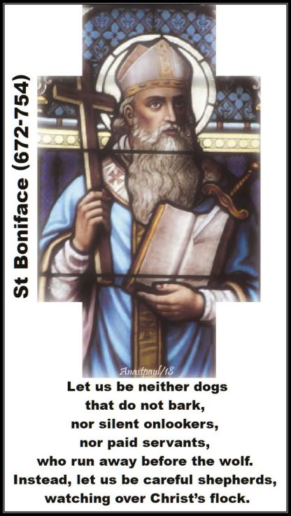 let us be neither dogs - st boniface - 5 june 2018