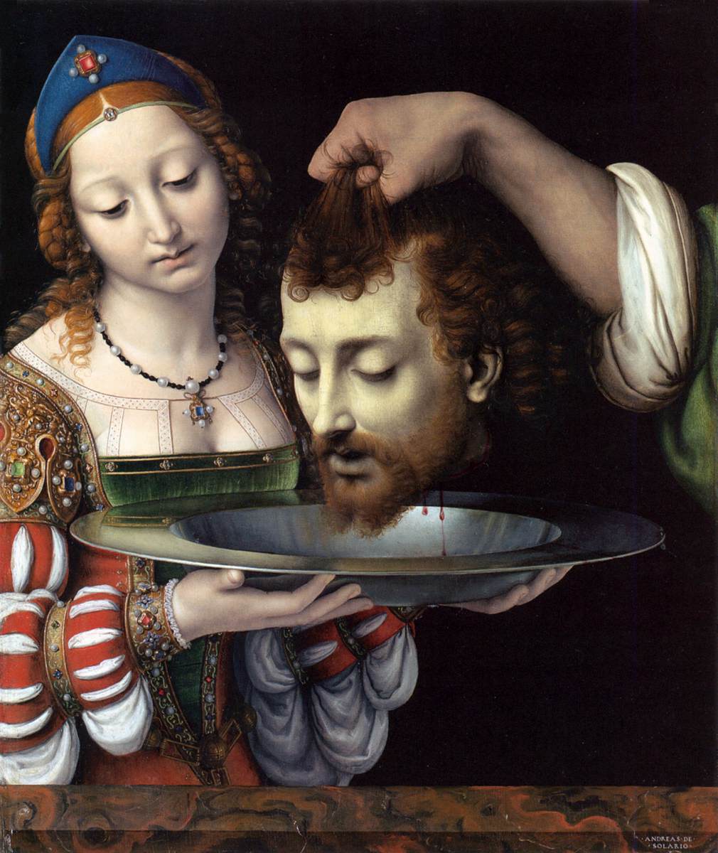 beheading Salome-with-the-head-of-St-john-the-Baptist