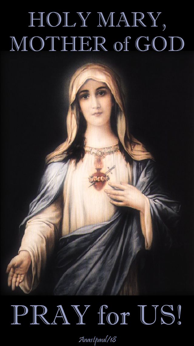 holy mary mother of god - pray for us - 13 may 2018