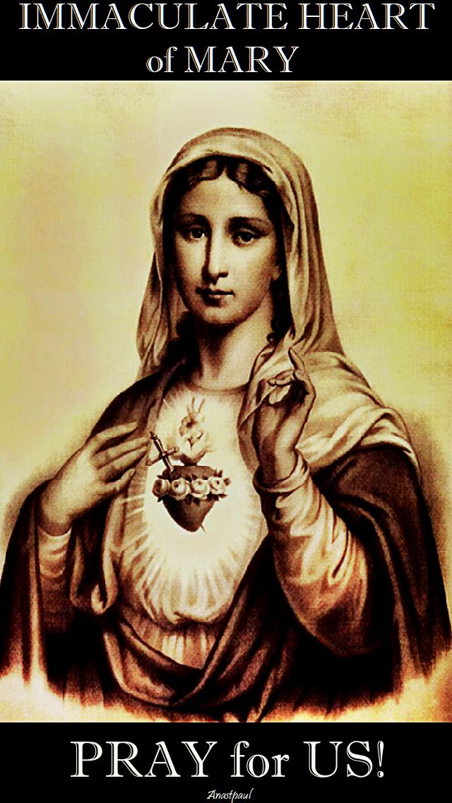immaculate heart of mary - pray for us