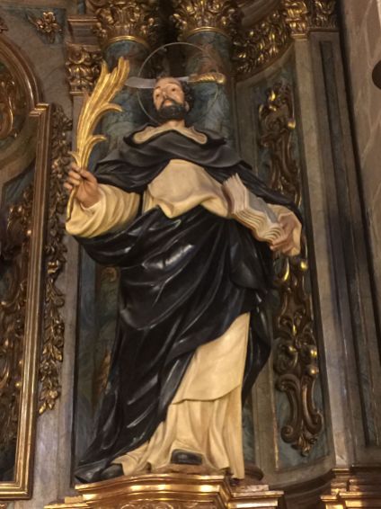 St. Peter of Verona in the Barcelona Cathedral