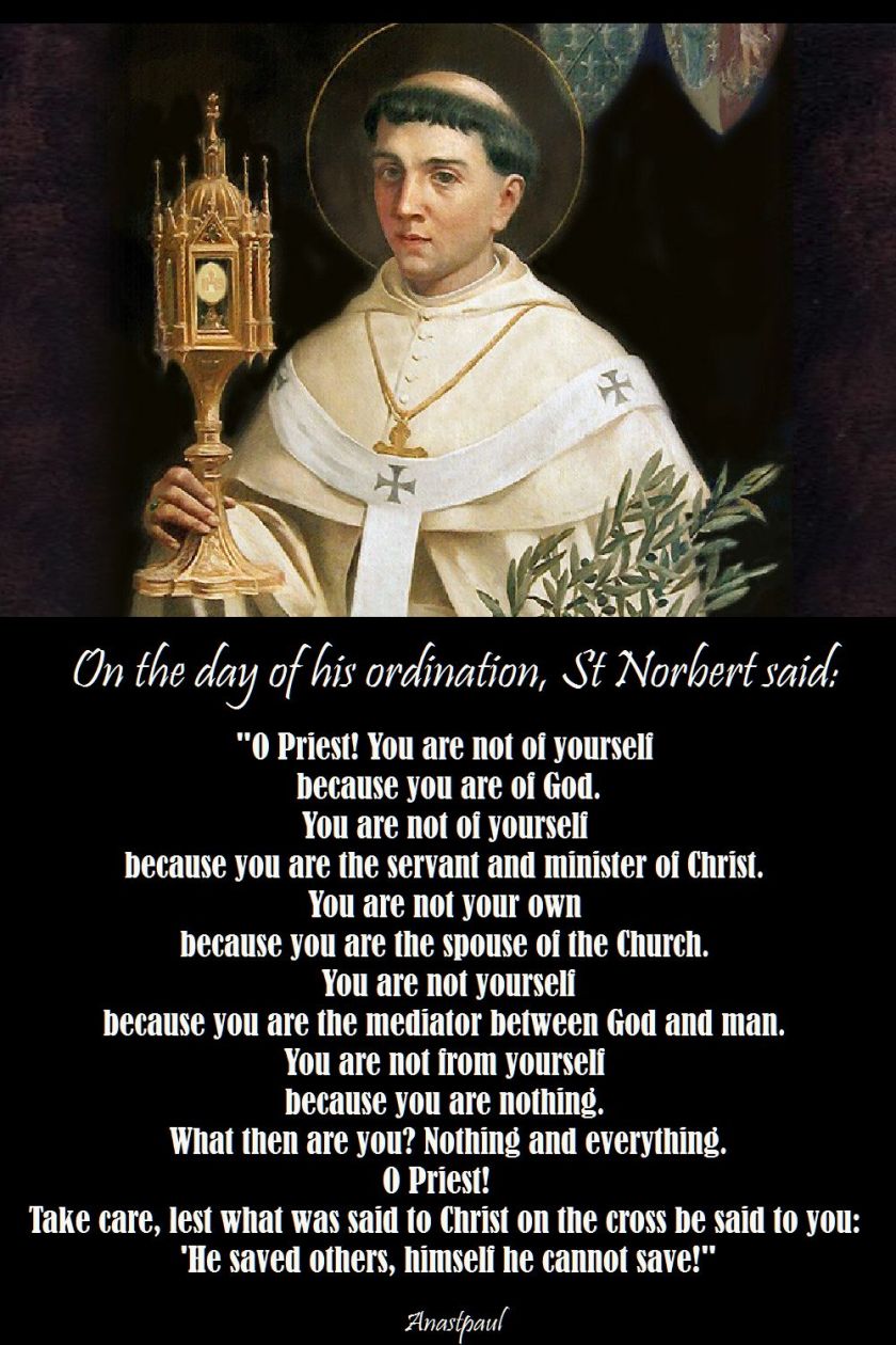 O Priest! - St Norbert