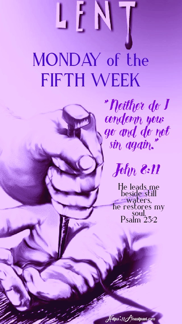 monday of the fifth week 30 march 2020