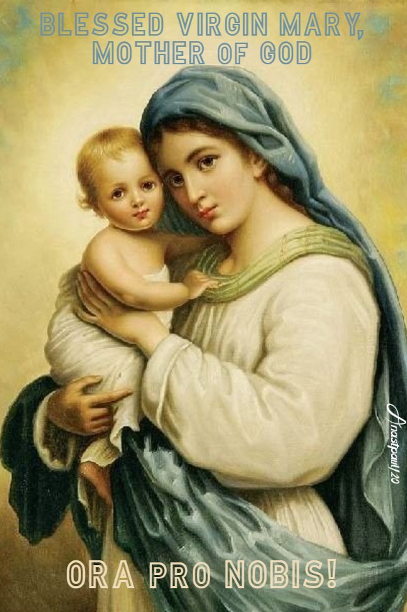 blessed virgin mary mother of god pray for us 4 may 2020