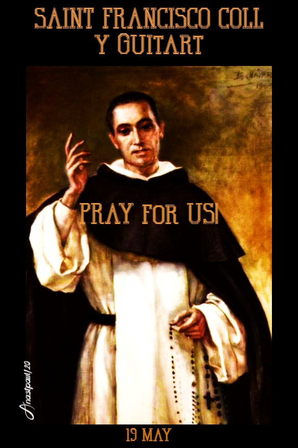 st francisco coll y guitart pray for us 19 may 2020